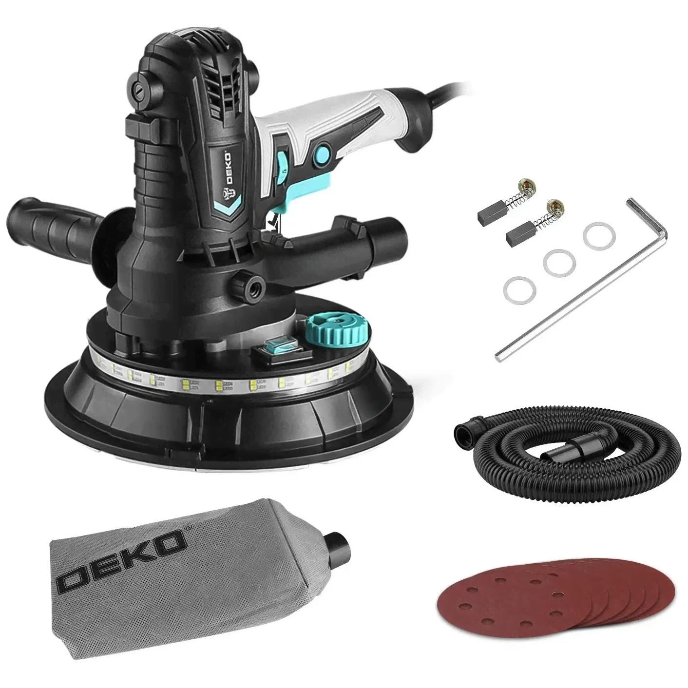 Эксцентриковая шлифмашина DEKO DEKO DKG900, 063-2207, 900 Вт отзывы