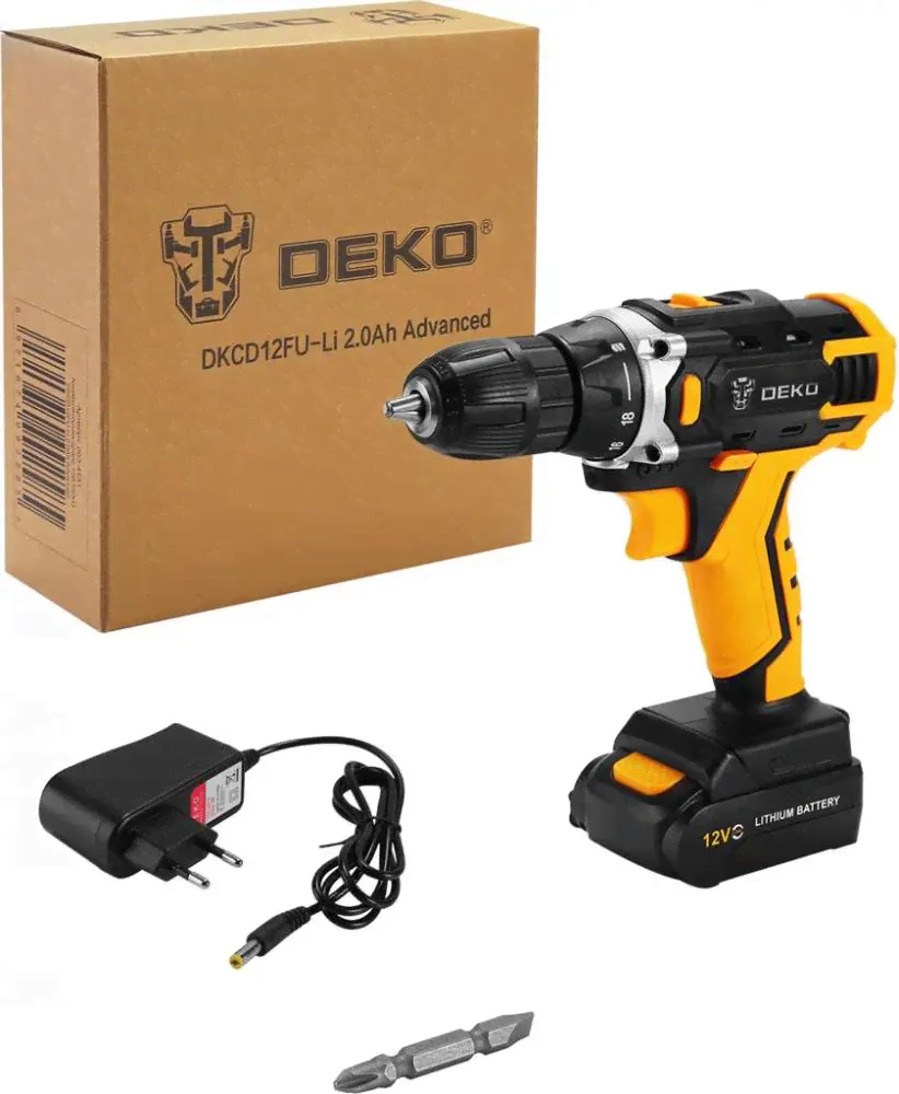 Шуруповер DEKO DKCD12FU-Li Advanced-0