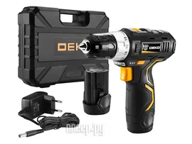 Электроинструмент Deko GCD12DU3 Set 4 в кейсе + оснастка 13 шт 063-4140