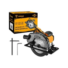 Дисковая пила DEKO DKCS2400-210, циркулярная, 2400 Вт, 210 мм, диск