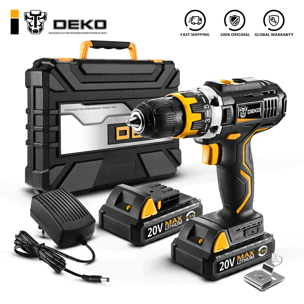 Шуруповерт DEKO GCD20DU2Y