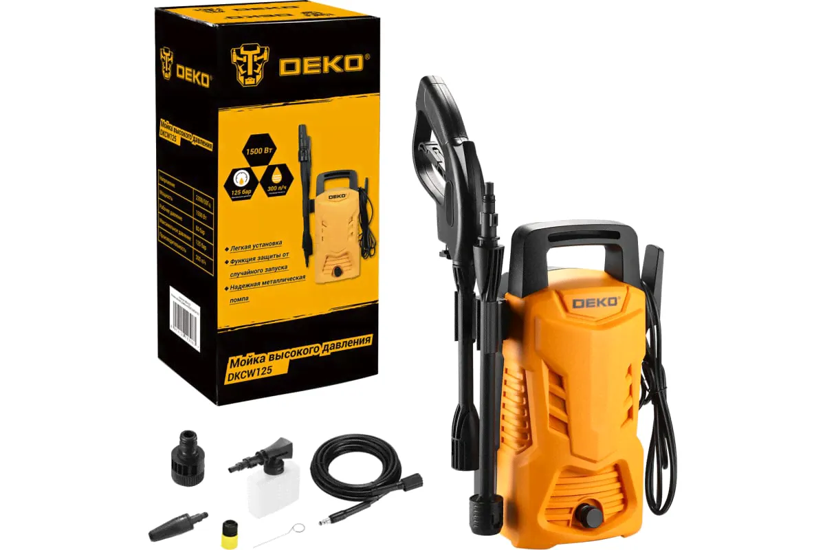 Deko 063-4301 Мойка высокого давления DKCW125-0
