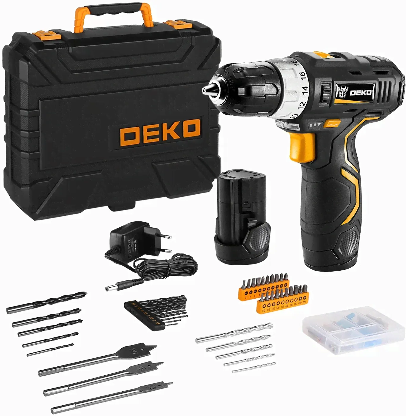 Дрель-шуруповерт Deko GCD12DU3SET5