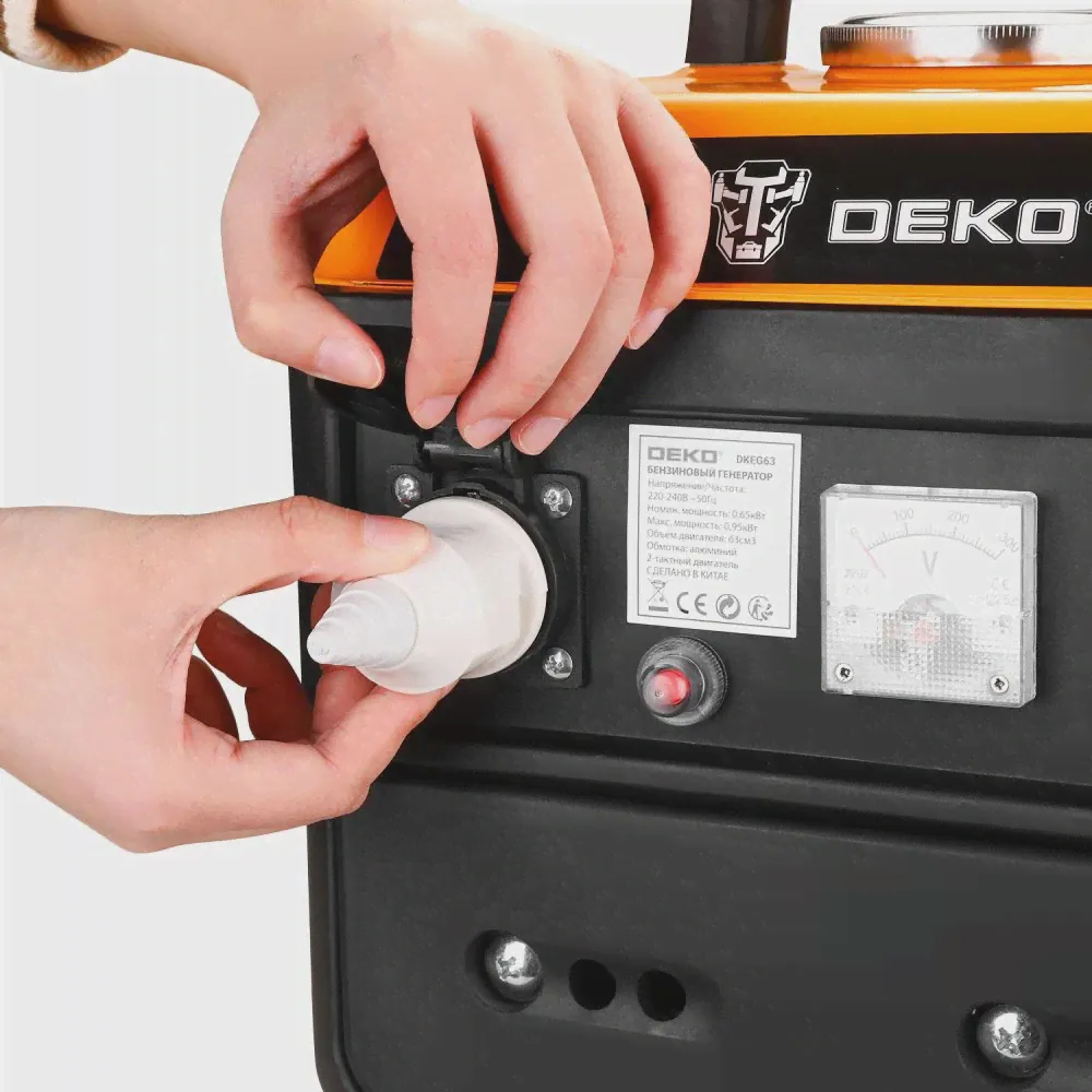 Генератор бензиновый DEKO DKEG63, 0,95 кВт (art.: 3920c0c56ba11)