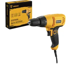 Дрель-шуруповерт сетевая DEKO DKSD500W (500 Вт)