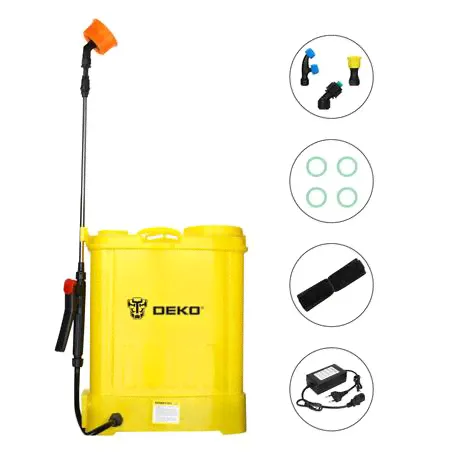 Аккумуляторный опрыскиватель DEKO DKSP12 065-0951, 12 л-0