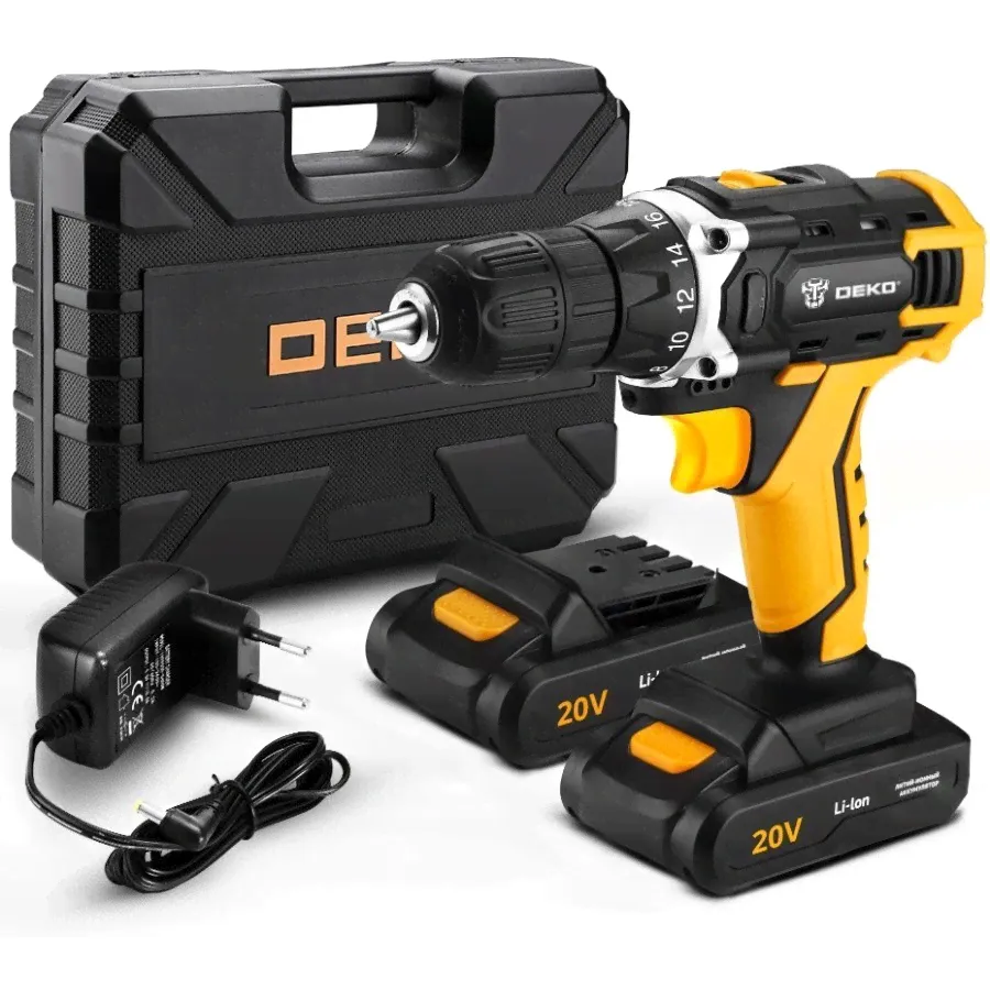 DEKO DKCD20FU-Li 063-4093 дрель/шуруповерт